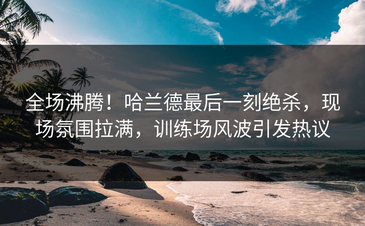 全场沸腾！哈兰德最后一刻绝杀，现场氛围拉满，训练场风波引发热议