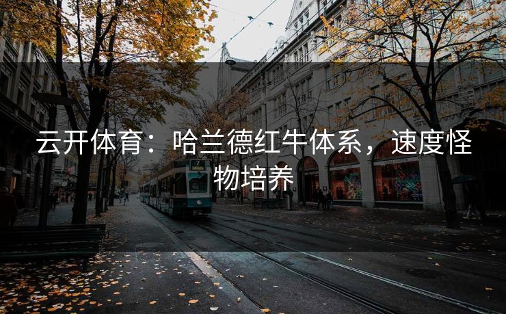 云开体育：哈兰德红牛体系，速度怪物培养