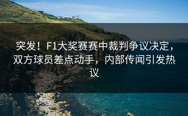 突发！F1大奖赛赛中裁判争议决定，双方球员差点动手，内部传闻引发热议