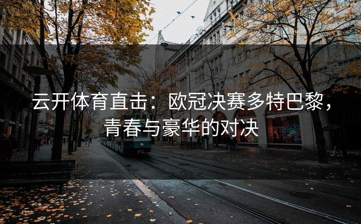 云开体育直击：欧冠决赛多特巴黎，青春与豪华的对决