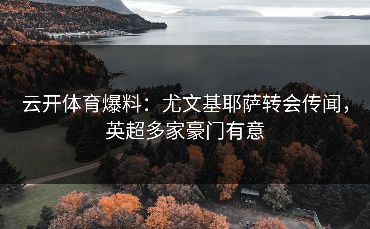 云开体育爆料：尤文基耶萨转会传闻，英超多家豪门有意